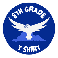 SchoolPay - 8th Grade T Shirt Button
